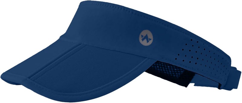 Wander Sports Sun Visor Hats Adjustable Running Golf Tennis Mesh Folding Cap for Women Men - Image 1